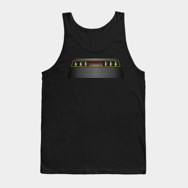 Old School Video Gamer Tank Top by Illustratorator